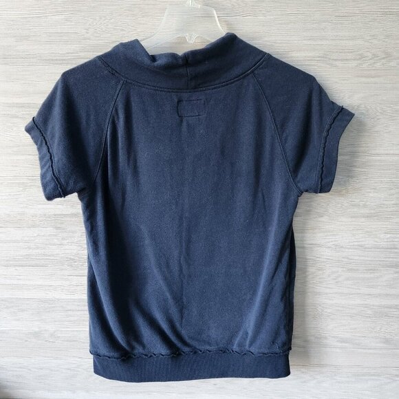 Jansport Vintage Sweatshirt Large Cowl Neck Blue FIU Panthers Florida University - Picture 5 of 11